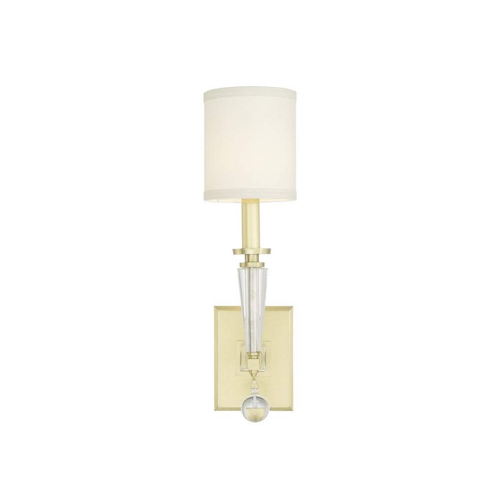 Crystorama Paxton 5'' Sconce in Aged Brass - Additional View