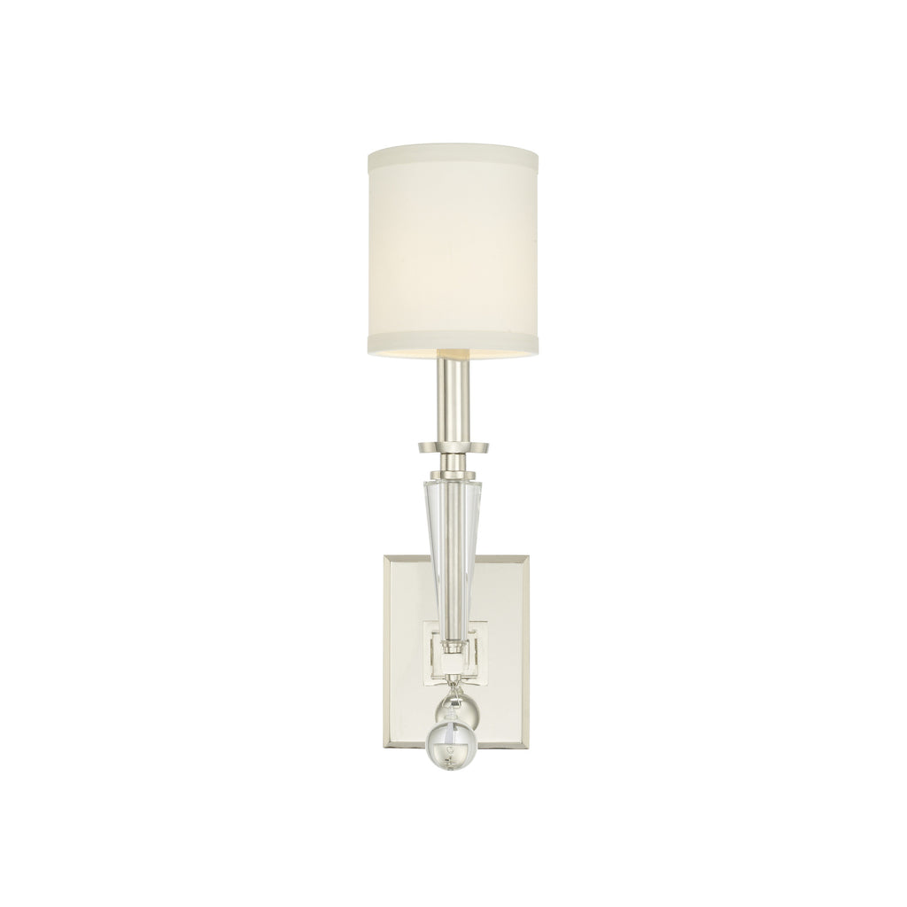 Crystorama Paxton 5'' Sconce in Polished Nickel - Additional View