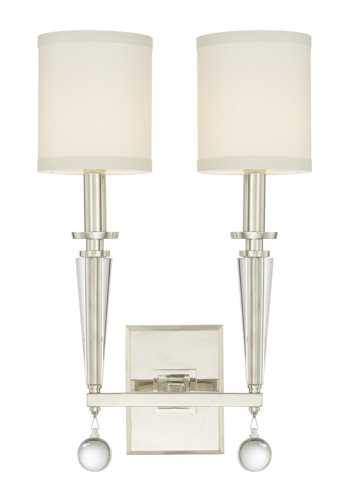 8102-PN Paxton 2 Light Sconce | Alternate Image