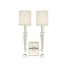 Crystorama-OPEN-BOX Paxton 2 Light Sconce in Polished Nickel - Additional View