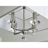 Crystorama Paxton 16'' Chandelier in Polished Nickel - Additional View