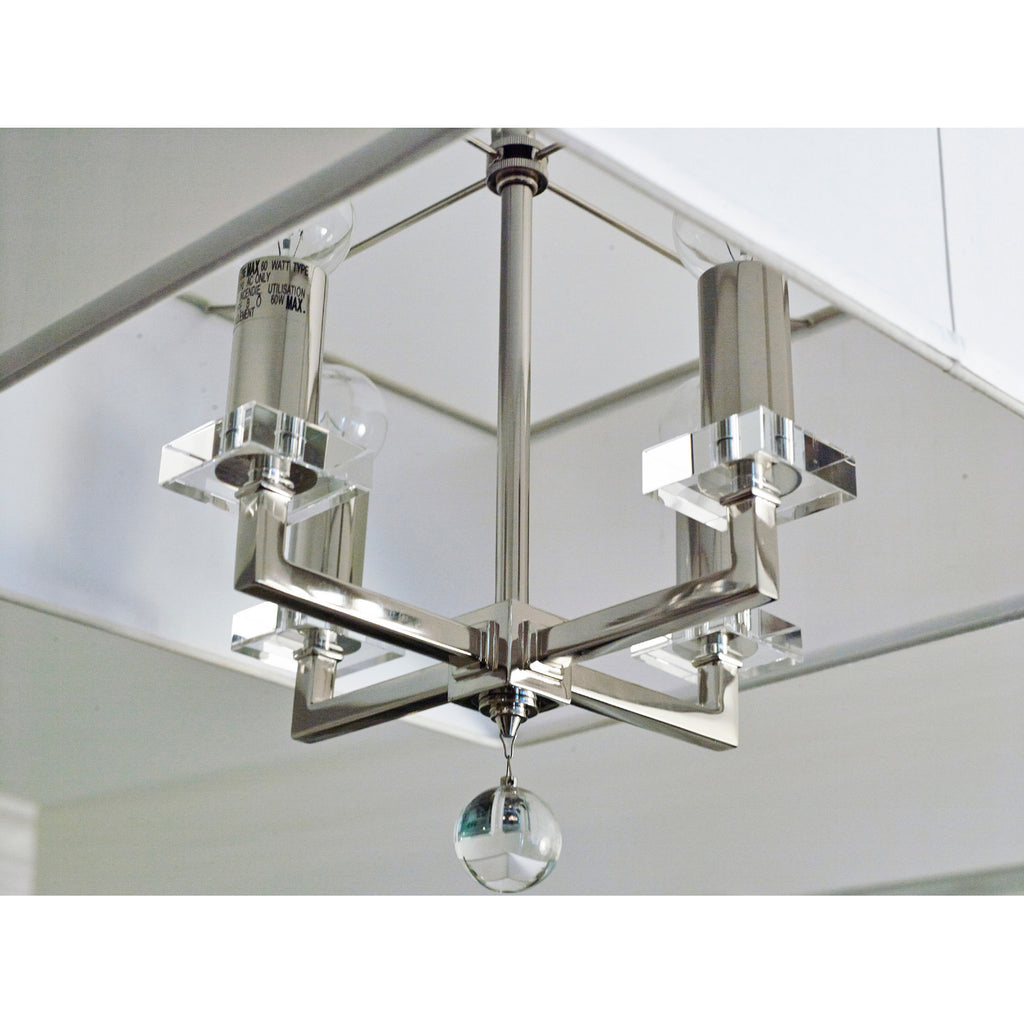 Crystorama Paxton 16'' Chandelier in Polished Nickel - Additional View