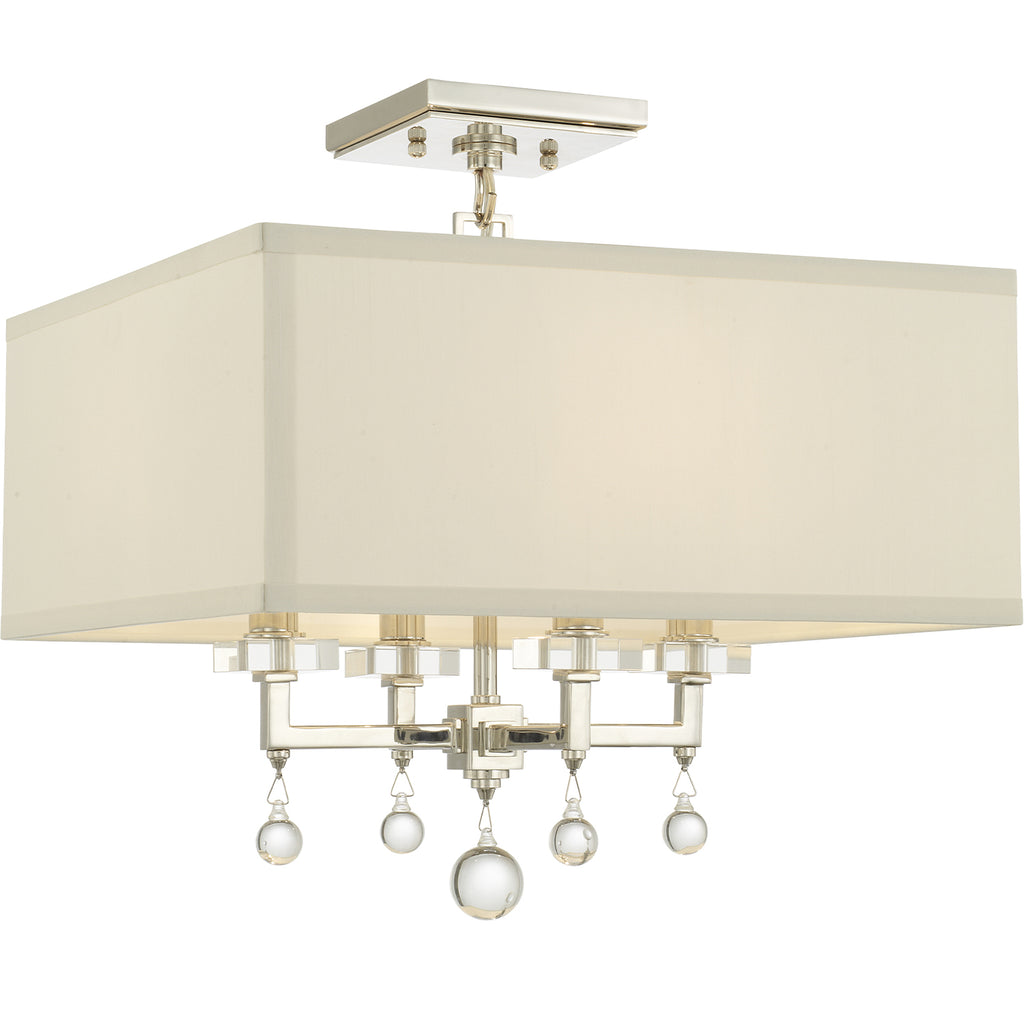 8105-PN_CEILING Paxton 4 Light Semi Flush | Alternate Image