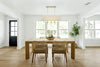 8109-AG Paxton 8 Light Linear Chandelier | Lifestyle Image