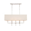 8109-PN Paxton 8 Light Linear Chandelier | Main Image