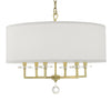 8116-AG Paxton 6 Light Chandelier | Alternate Image