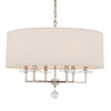 Crystorama Paxton 25.5'' Chandelier in Polished Nickel - Additional View