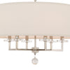 8116-PN Paxton 6 Light Chandelier | Alternate Image