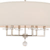 Crystorama Paxton 25.5'' Chandelier in Polished Nickel - Additional View