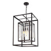 Crystorama Hollis 21'' Chandelier in Forged Bronze - Additional View