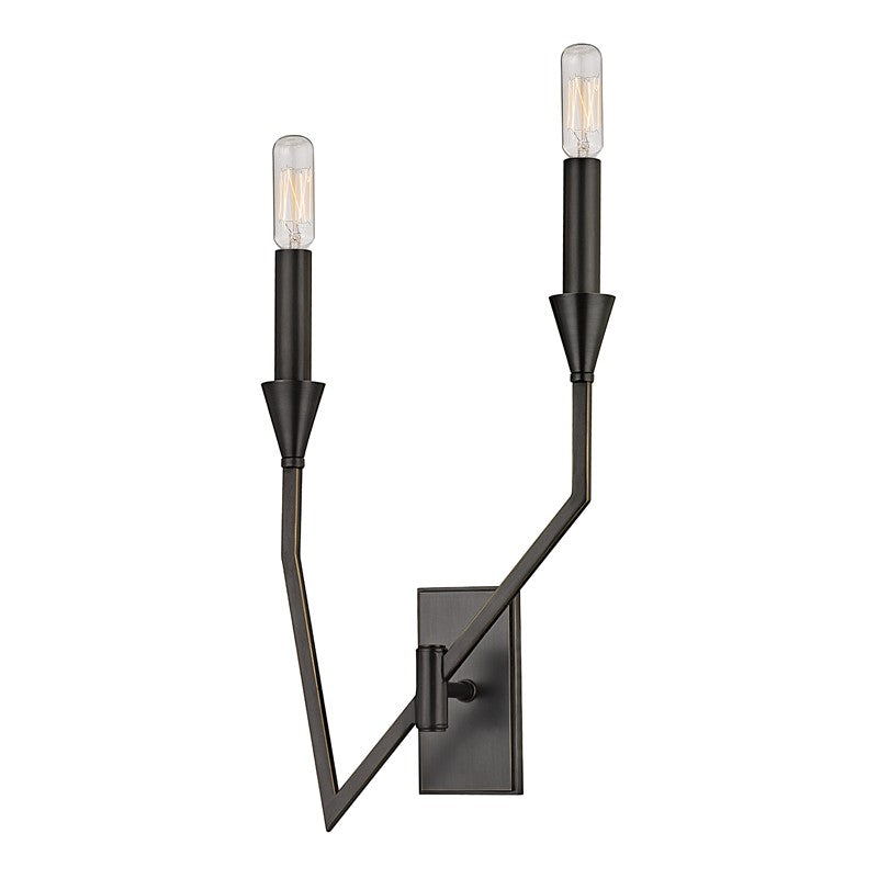 8502R-OB Archie 2 Light Sconce Main Image