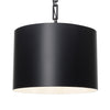 Crystorama Alston 20'' Pendant in Matte Black + White - Additional View
