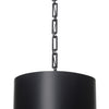 Crystorama Alston 20'' Pendant in Matte Black + White - Additional View