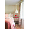 Crystorama Alston 18'' Pendant in Matte White + Antique Gold - Lifestyle View