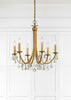 8826-GA-CL-MWP Bridgehampton 26'' Chandelier | Lifestyle Image