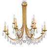 8829-GA-CL-MWP Bridgehampton 12 Light Chandelier | Alternate Image