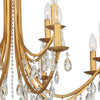 8829-GA-CL-MWP Bridgehampton 12 Light Chandelier | Alternate Image