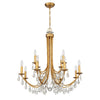 8829-GA-CL-SAQ Bridgehampton 12 Light Chandelier | Alternate Image