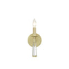Crystorama Baxter 5'' Sconce in Aged Brass - Additional View