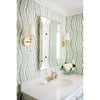 Crystorama Baxter 5'' Sconce in Aged Brass - Lifestyle View
