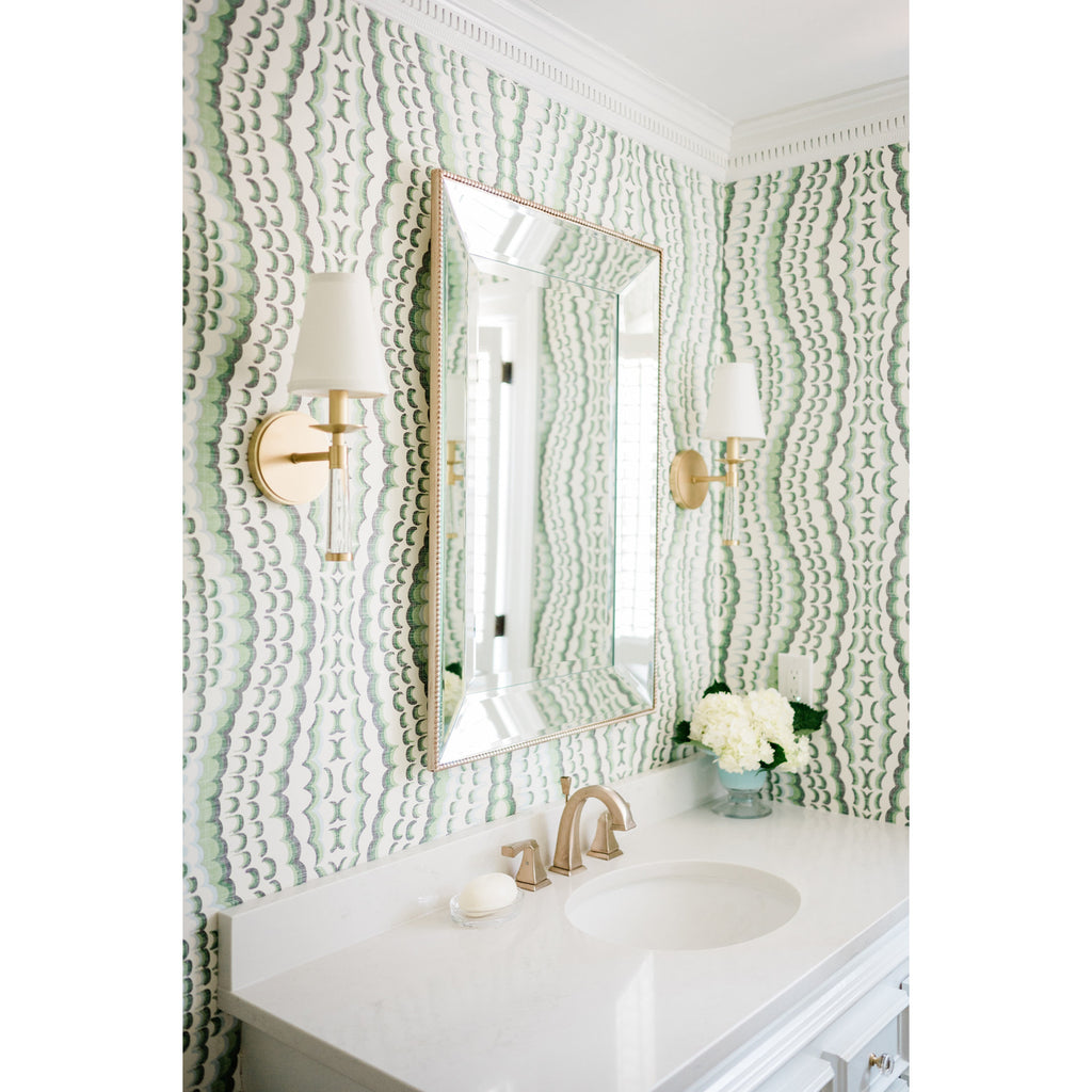 Crystorama Baxter 5'' Sconce in Aged Brass - Lifestyle View