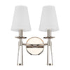 8862-PN Baxter 2 Light Sconce | Main Image