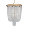 9018-AGB Royalton 6 Light Chandelier Main Image