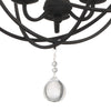 9225-BK Solaris 3 Light Mini Chandelier | Alternate Image