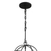 9225-BK Solaris 3 Light Mini Chandelier | Alternate Image