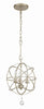 9225-OS Solaris 3 Light Mini Chandelier | Alternate Image