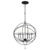9228-BK Solaris 28.5'' Chandelier | Main Image