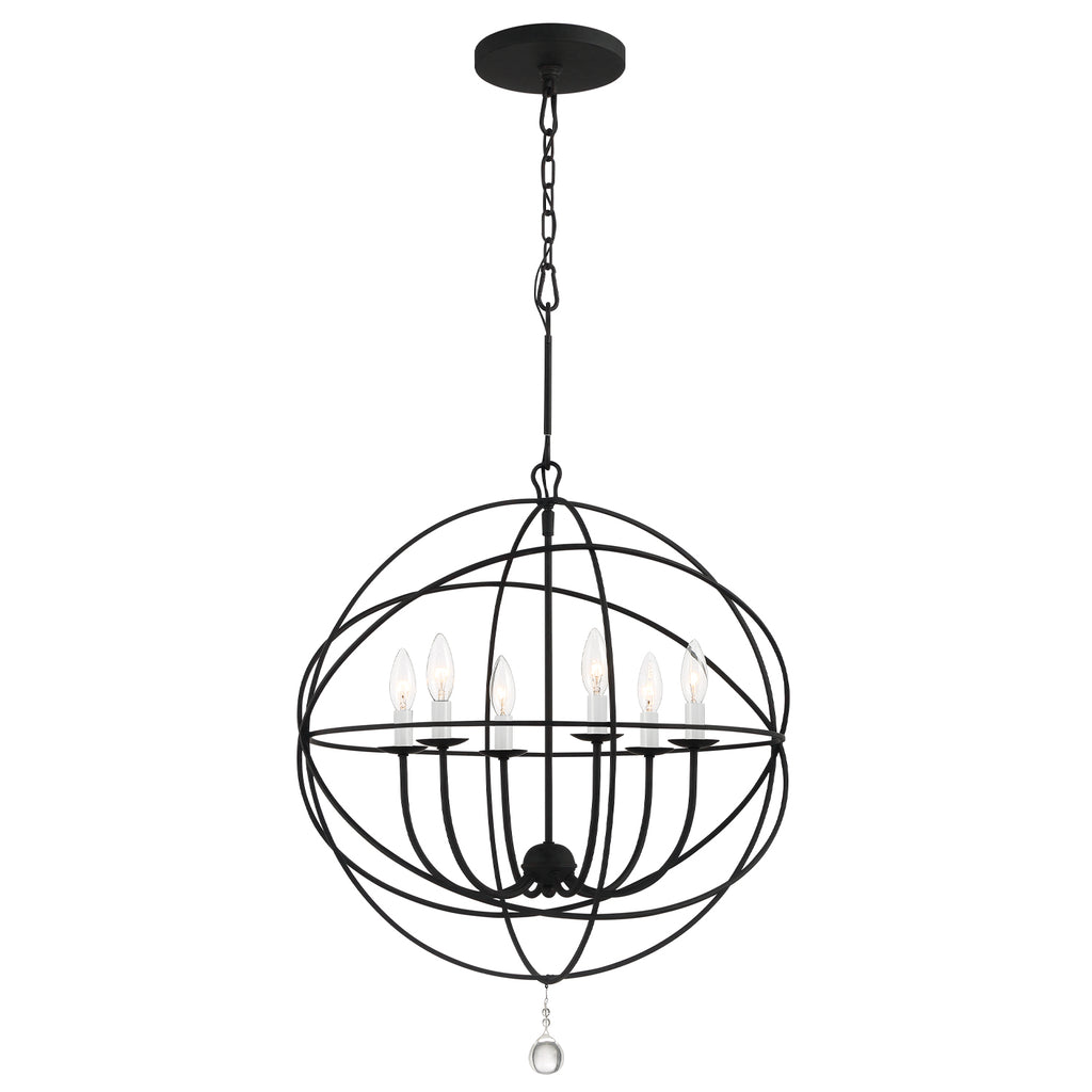 9228-BK Solaris 28.5'' Chandelier | Main Image