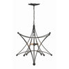 Crystorama Astro 27'' Chandelier in Black - Additional View