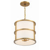 Crystorama Hulton 13'' Pendant in Luxe Gold - Additional View