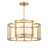 9595-LG Hulton 5 Light Lantern Chandelier | Main Image