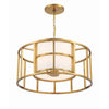 Crystorama Hulton 25'' Chandelier in Luxe Gold - Additional View