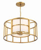 9595-LG Hulton 5 Light Lantern Chandelier | Alternate Image