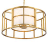 9595-LG Hulton 5 Light Lantern Chandelier | Alternate Image