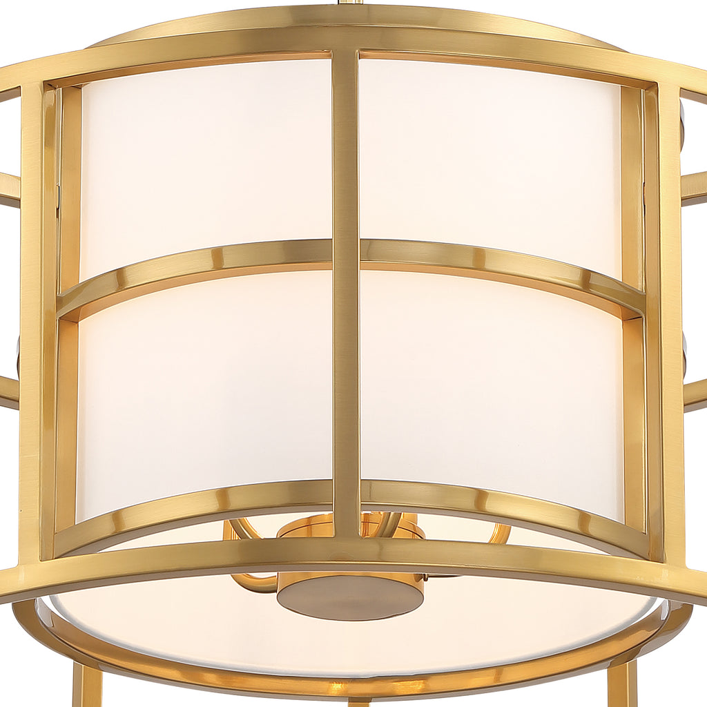 9595-LG Hulton 5 Light Lantern Chandelier | Alternate Image