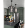 Crystorama Hulton 21'' Chandelier in Matte Black - Lifestyle View
