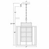 Crystorama Hulton 21'' Chandelier - Product Dimensions