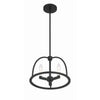 Crystorama Abbott 13.75'' Chandelier in Black - Additional View