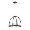 Crystorama Abbott 18.25'' Chandelier in Black - Additional View