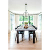 Crystorama Abbott 18.25'' Chandelier in Black - Lifestyle View