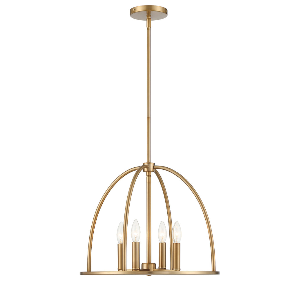 ABB-3004-VG Abbott 4 Light Lantern Chandelier | Main Image