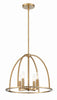 ABB-3004-VG Abbott 4 Light Lantern Chandelier | Alternate Image