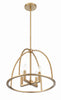 ABB-3004-VG Abbott 4 Light Lantern Chandelier | Alternate Image