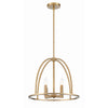 Crystorama Abbott 18.25'' Chandelier in Vibrant Gold - Additional View
