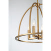 Crystorama Abbott 18.25'' Chandelier in Vibrant Gold - Additional View