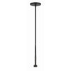 Crystorama Abbott 42'' Linear Chandelier in Black - Additional View
